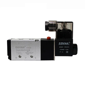 High Flow Pilot Operated Single Coil 3 Way Air Valve