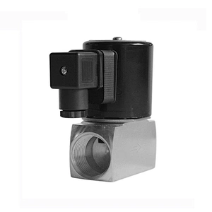 1/4 inch Pilot Operated Piston Air Water Stainless Steel 220VAC Solenoid Valve