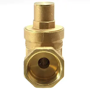 COVNA DN20 3/4 inch Lead-Free Brass Low Pressure Adjustable Water Pressure Relief Valve for RV Camper