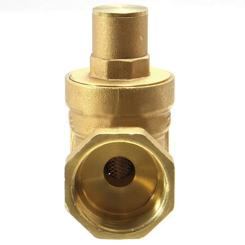 COVNA DN20 3/4 inch Lead-Free Brass Low Pressure Adjustable Water Pressure Relief Valve for RV Camper