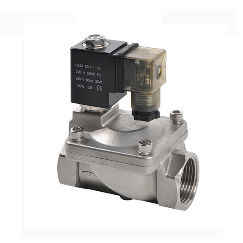 High Pressure Solenoid Valve Stainless Steel 304 Polit