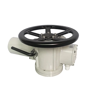 AC380V Motorized Valve Intelligent 4-20ma 450N Multi Turn Electric Actuator