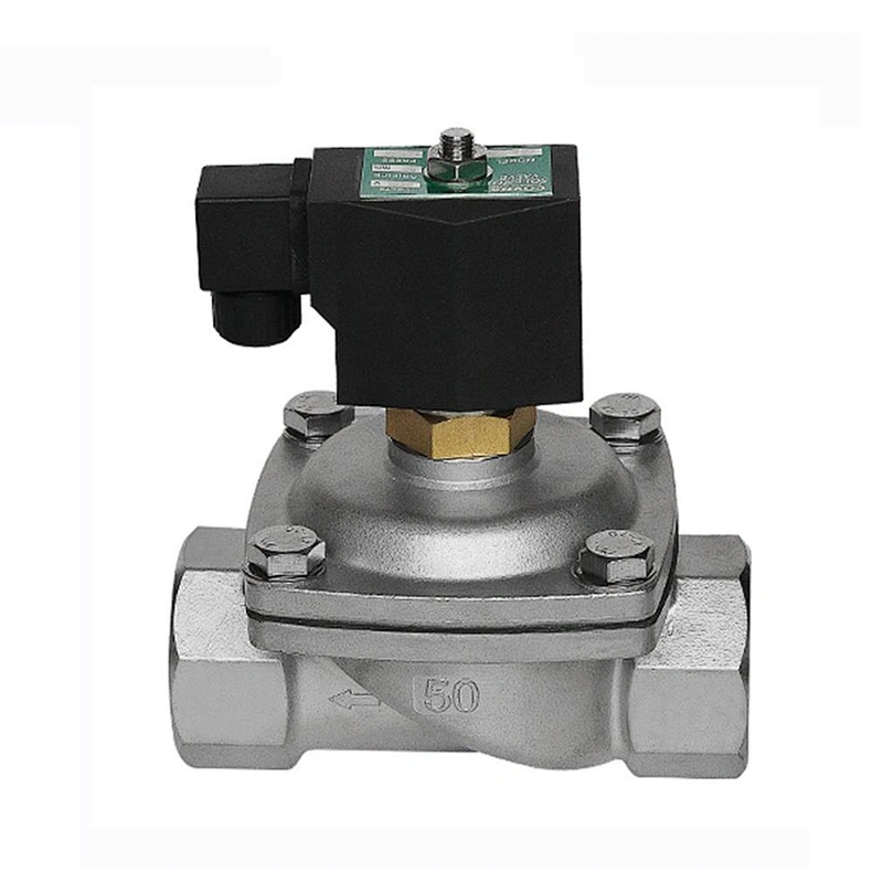 COVNA DN20 3/4 inch 2 Way 12VDC Normally Open Stainless Steel Electric Solenoid Valve
