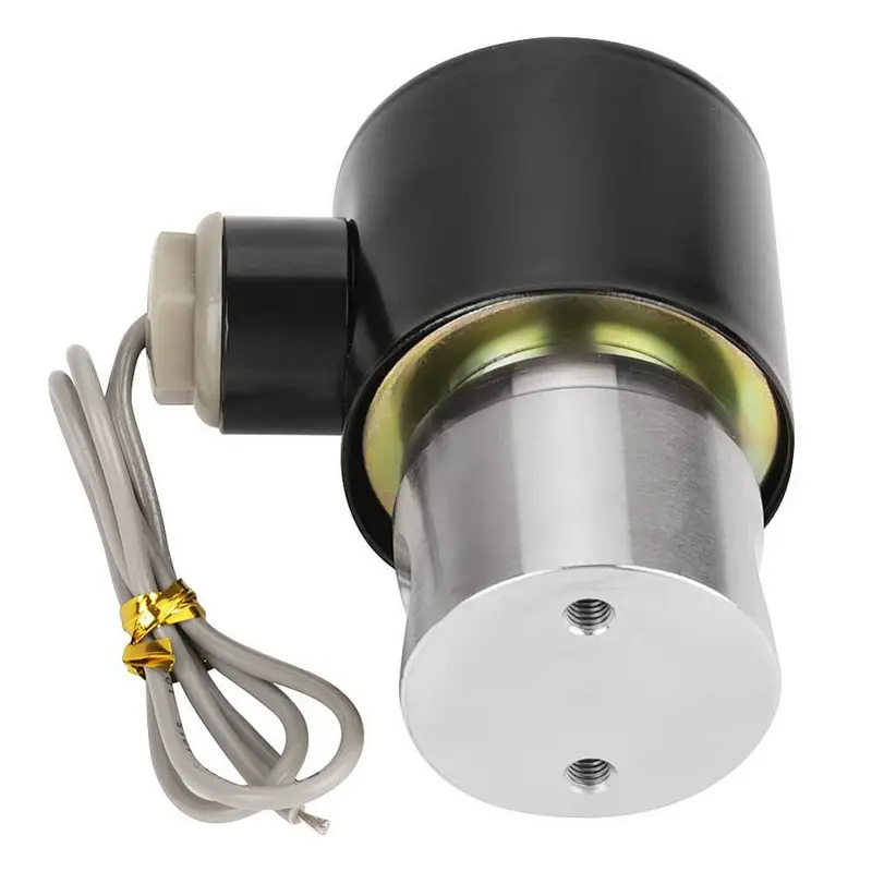 COVNA DN8 1/4 inch 2 Way 12VDC Normally Closed Stainless Steel High Pressure Water Solenoid Valve