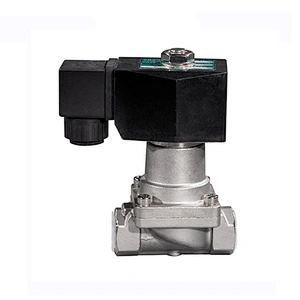 COVNA HK08  DN15 1/2 inch 2 Way 12V DC Normally Closed Stainless Steel High Temperature and high pressure Solenoid Valve