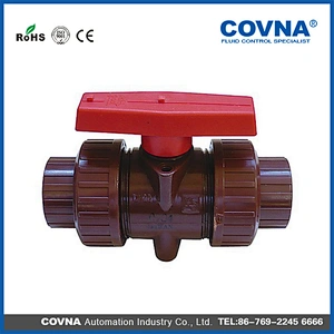2 Way Double Union Ball Valve / Pipe Fitting for Water