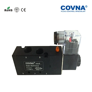 Solenoid Valve, 24V 1.0W 0.1-1 Mpa 1/8 Inch Solenoid Powered Air Valve