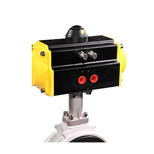 JIS 10K 3 inch Spring Return Actuator KITZ Butterfly Control Valve