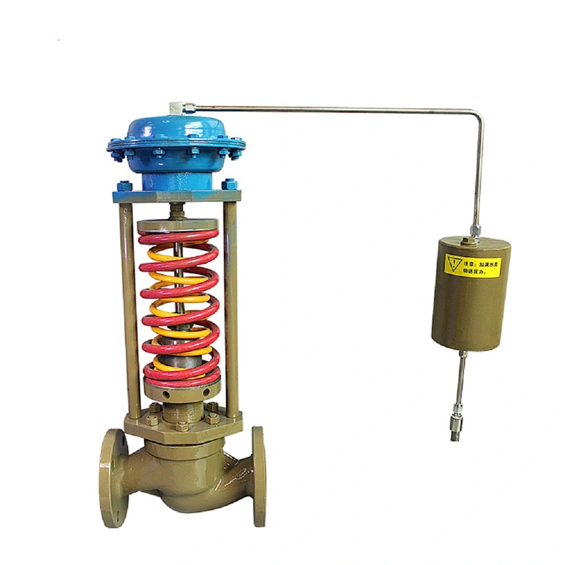 Pressure Regulator Type WCB Flanged Self Regulating Pressure Flow Control Valve