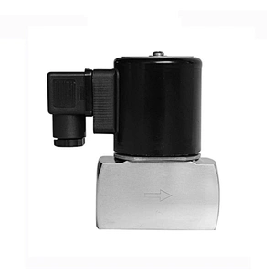1/4 inch Pilot Operated Piston Air Water Stainless Steel 220VAC Solenoid Valve