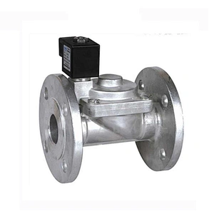 High Temperature 12V 24V 6 inch Water Steam Piston Flange Solenoid Valve