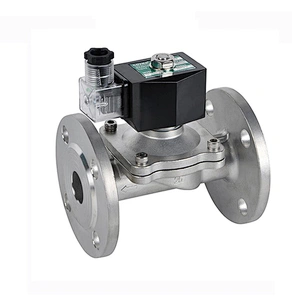 COVNA 12V 24V 3 inch Flange Air Water Solenoid Valve