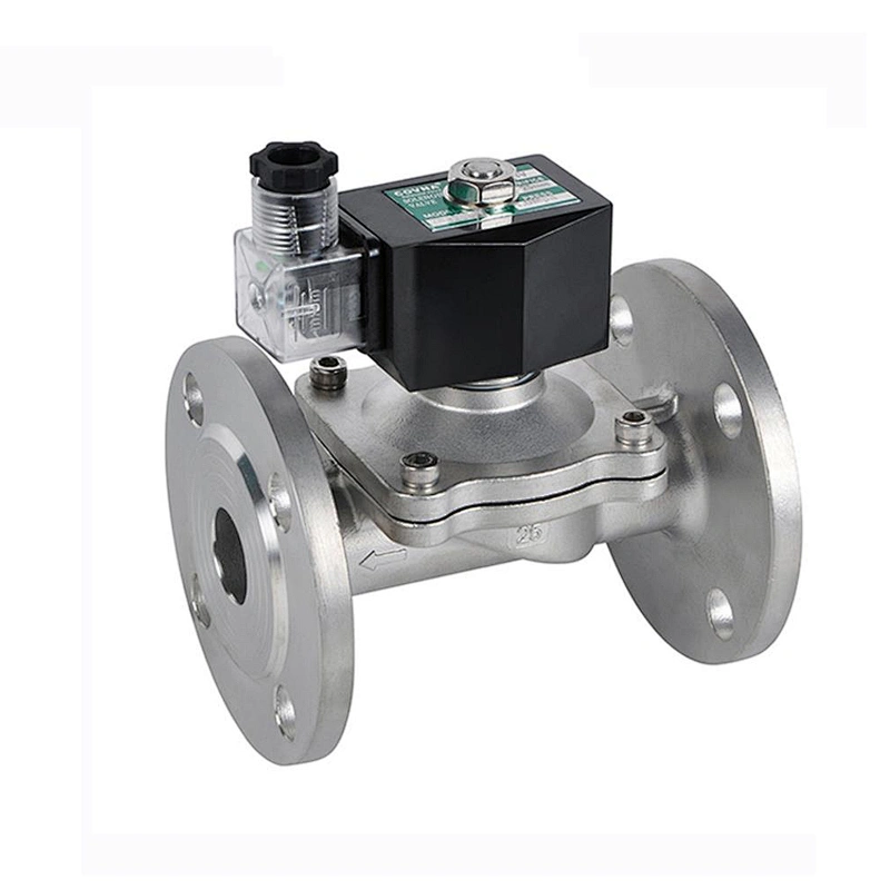 COVNA 12V 24V 3 inch Flange Air Water Solenoid Valve