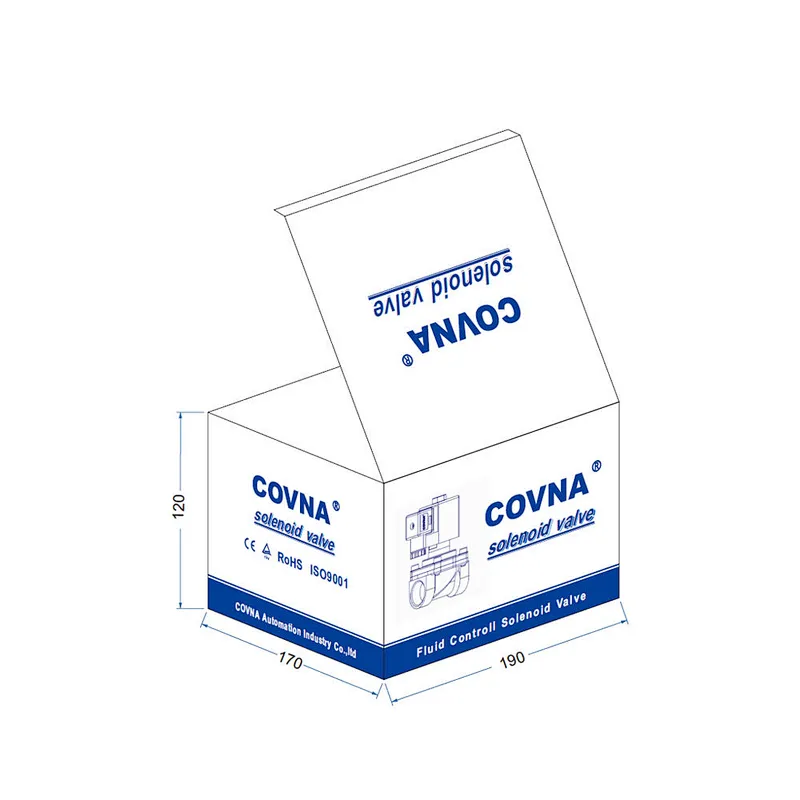 COVNA 2 Way 24VAC Normally Closed IP68 Underwater Plastic Water Fountain Solenoid Valve