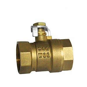 High quality floating Brass gas ball valve DN20