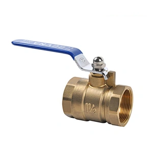 COVNA 2 inch Lockable CW617N PN40 Brass Manual Ball Valve