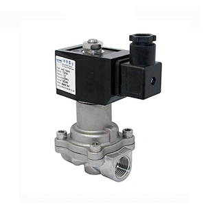 COVNA HK08  DN15 1/2 inch 2 Way 12V DC Normally Closed Stainless Steel High Temperature and high pressure Solenoid Valve