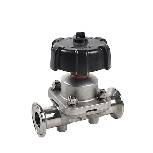 Stainless Steel316 Tri Clamp Sanitary Pneumatic Saunders Diaphragm Valve