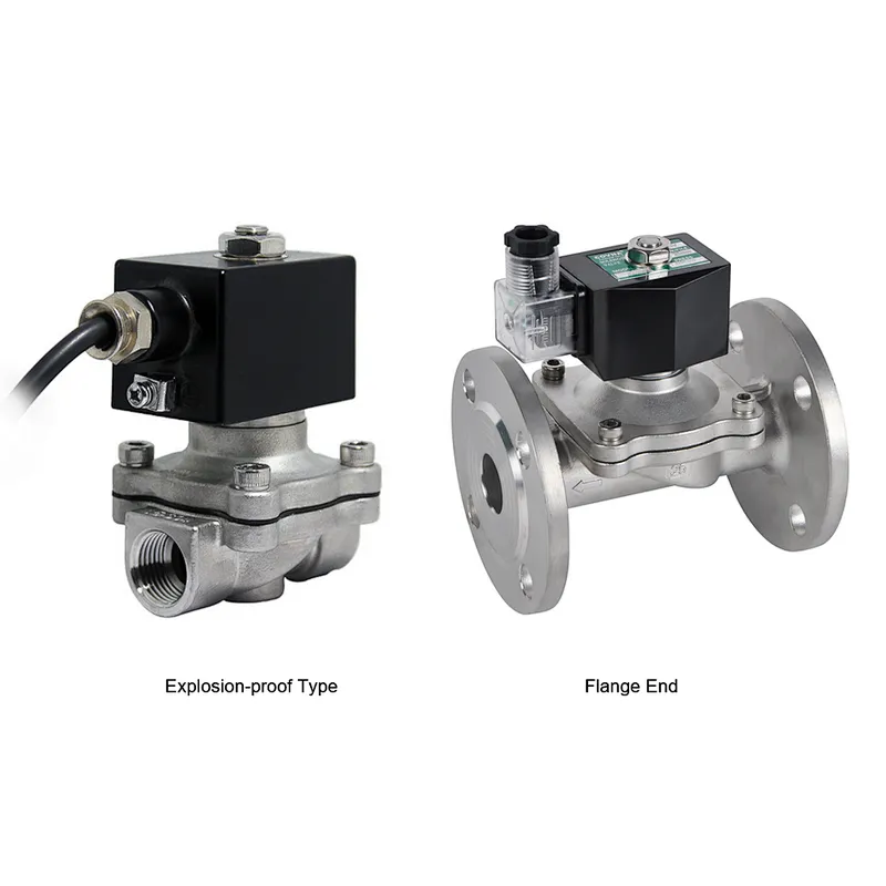 COVNA DN50 2 inch 2 Way 12VDC Normally Closed Explosion-proof Brass Water Solenoid Valve