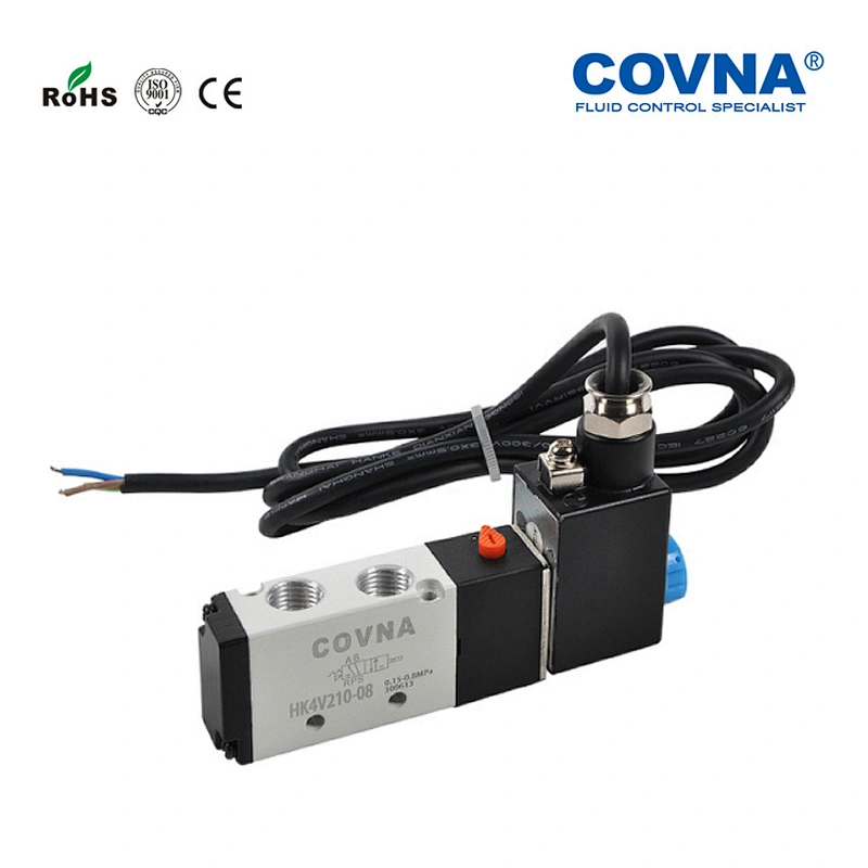 4V210-08-1 Solenoid Valve / Pneumatic control valve/ air, gas/ 12V, 24V DC or 110V, 220V AC/ 1/4