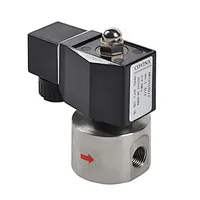 COVNA DN8 1/4 inch 2 Way 12VDC Normally Closed Stainless Steel High Pressure Water Solenoid Valve