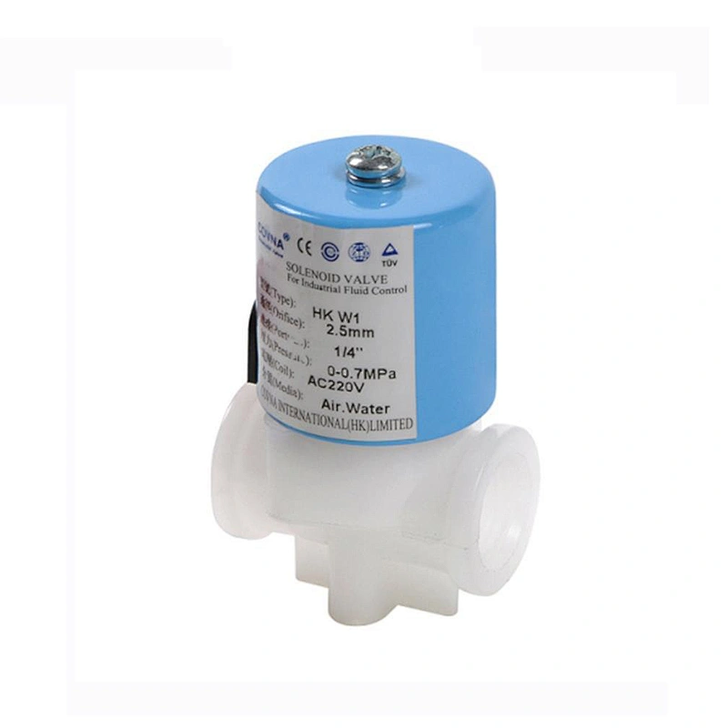 Plastic Direct Acting PVC Potable Water Solenoid Valves for Wasserfilter and Water dispenser