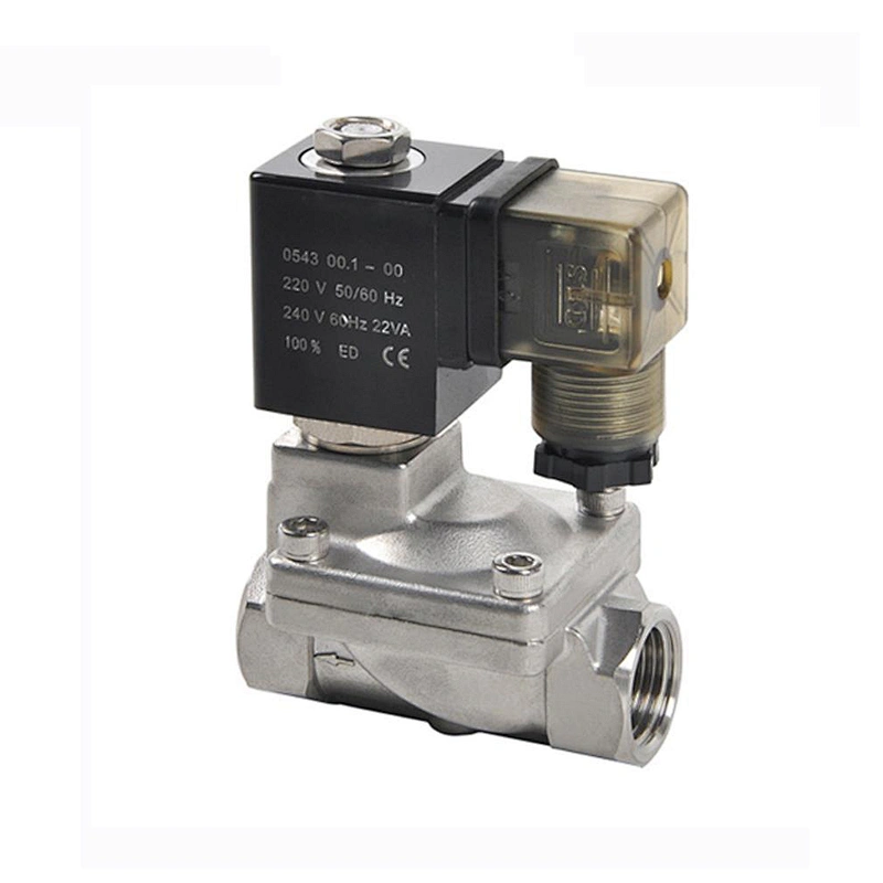 High Pressure Solenoid Valve Stainless Steel 304 Polit