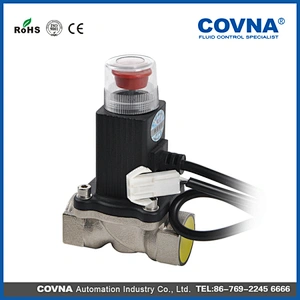 Gas Emergency Shut Off Solenoid Valves DN15 for Home Gas Detectors