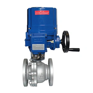 DN50 LQ Series Explosion Proof Motorized Water Ball Valve with F46 Seat Sealing
