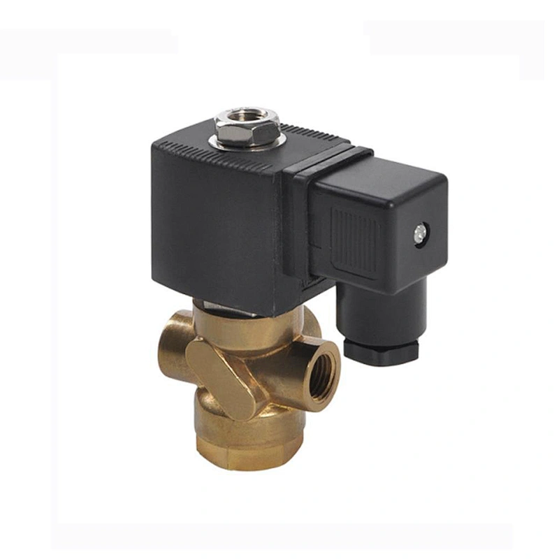 COVNA DN10 3/8 inch 3 Way 12V DC Universal Operation Direct Acting Stainless Steel Mini Solenoid Air Water Valve
