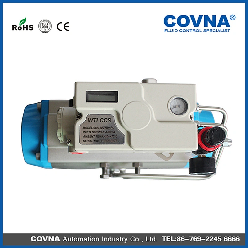 Pneumatic Flanged Ball Valve with Positioner