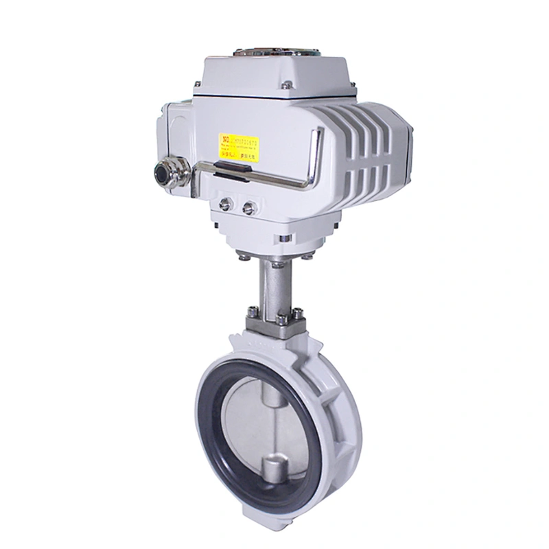 COVNA DN50 2 inch JIS 10K 12 Volt Aluminum Alloy Body Motorized KITZ Butterfly Valve