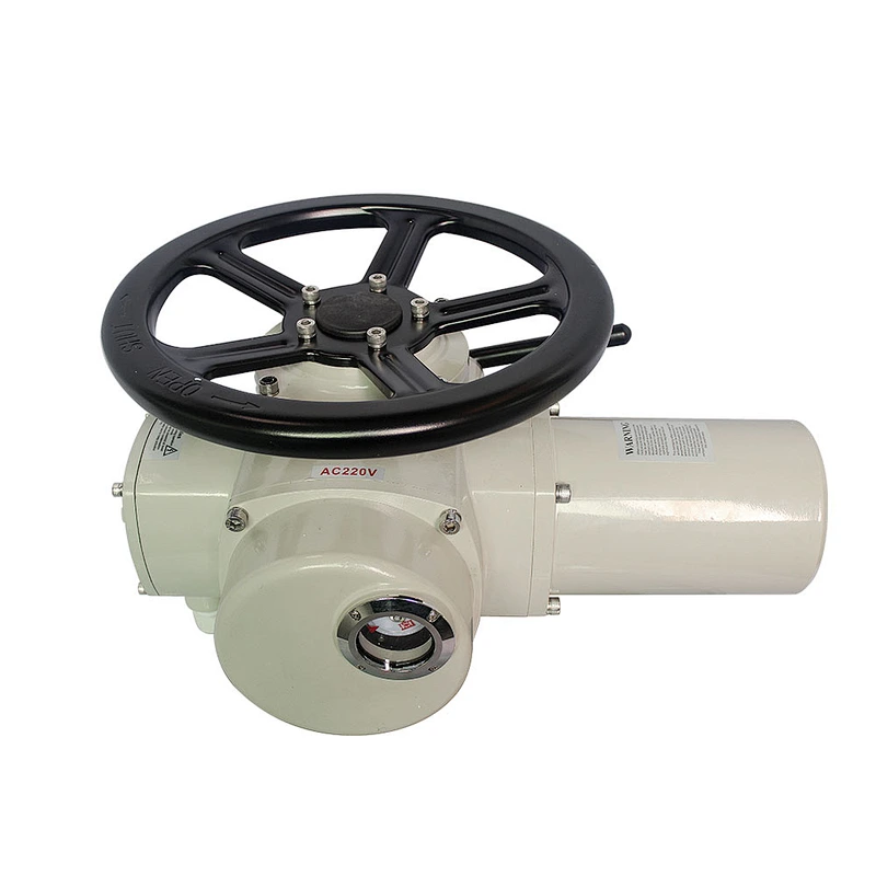 AC380V Motorized Valve Intelligent 4-20ma 450N Multi Turn Electric Actuator