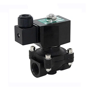 COVNA DN15 1/2 inch 2 Way 110V AC Normally Closed Plastic Water Air Electric Solenoid Valve