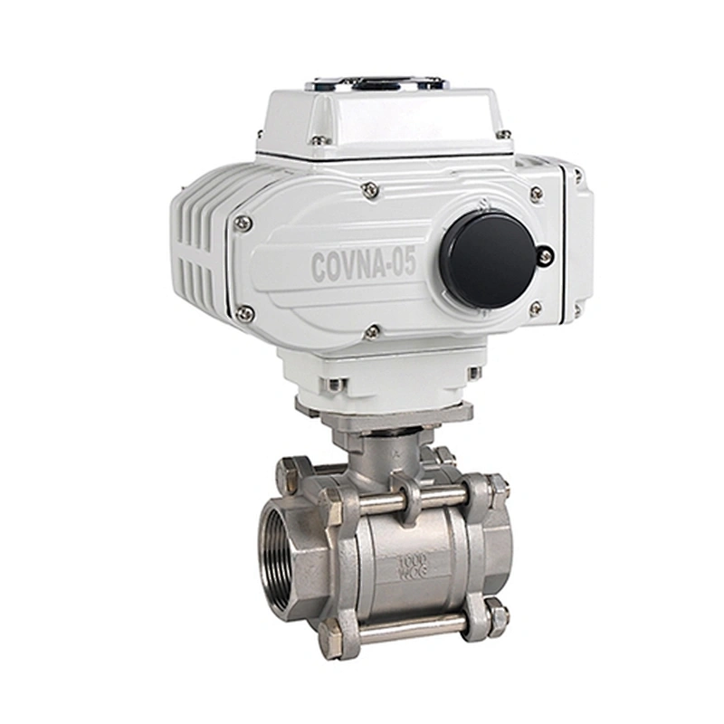 AC220/110V Remote control Electronic 3PCS Threaded Ball Valve