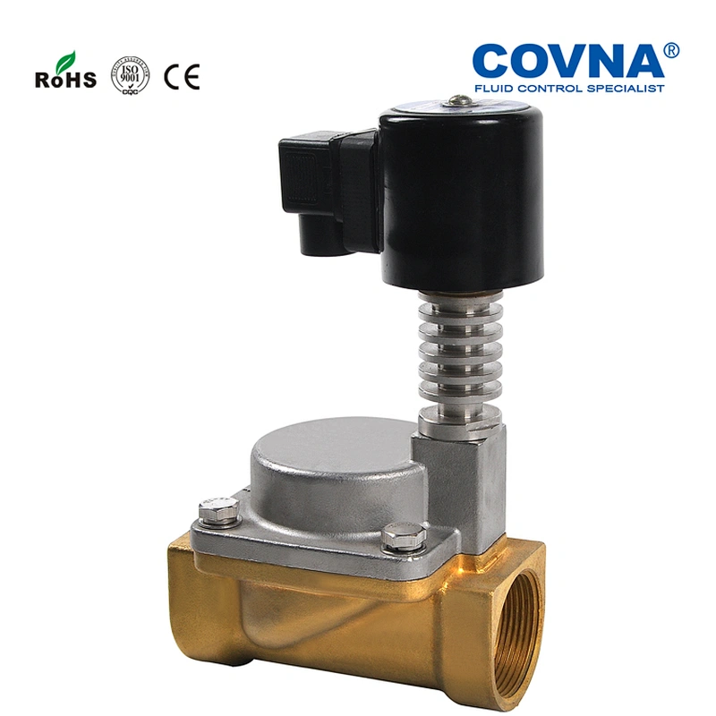 COVNA high temperature pressure relief valve natural gas solenoid valve