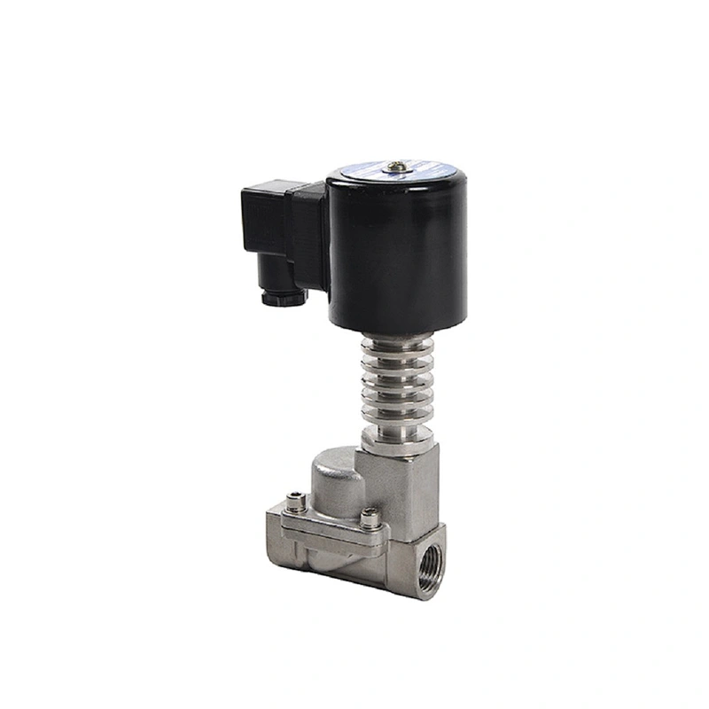 High Pressure Stainless Steel Electronic PTFE Solenoid Valve