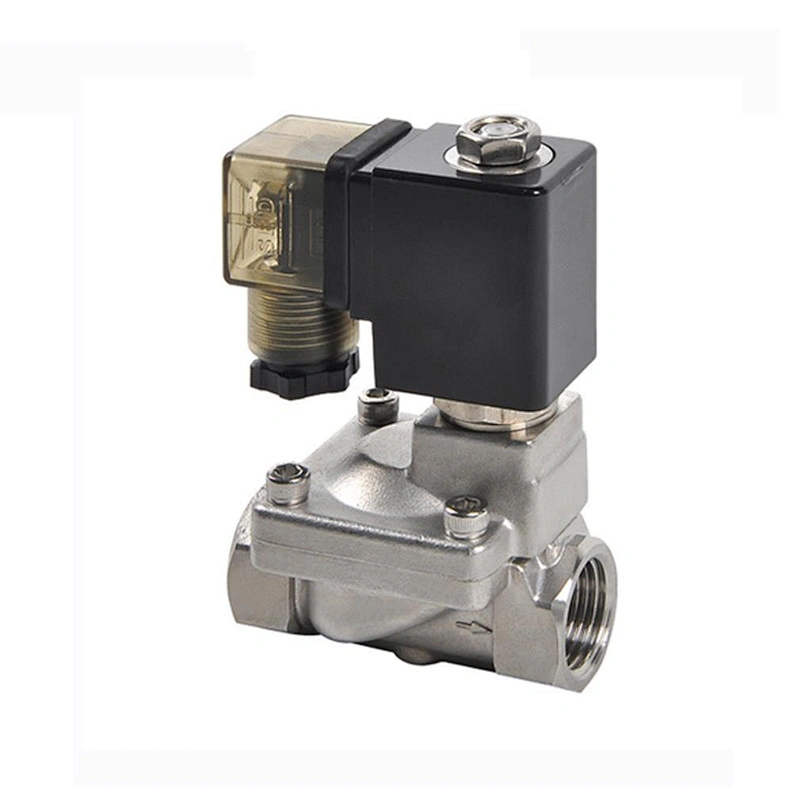 High Pressure Solenoid Valve Stainless Steel 304 Polit