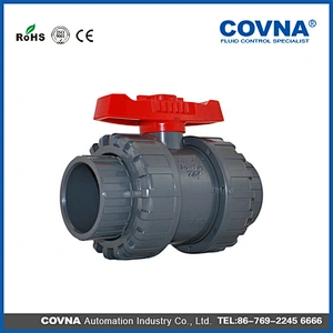 2 Way Double Union Ball Valve / Pipe Fitting for Water
