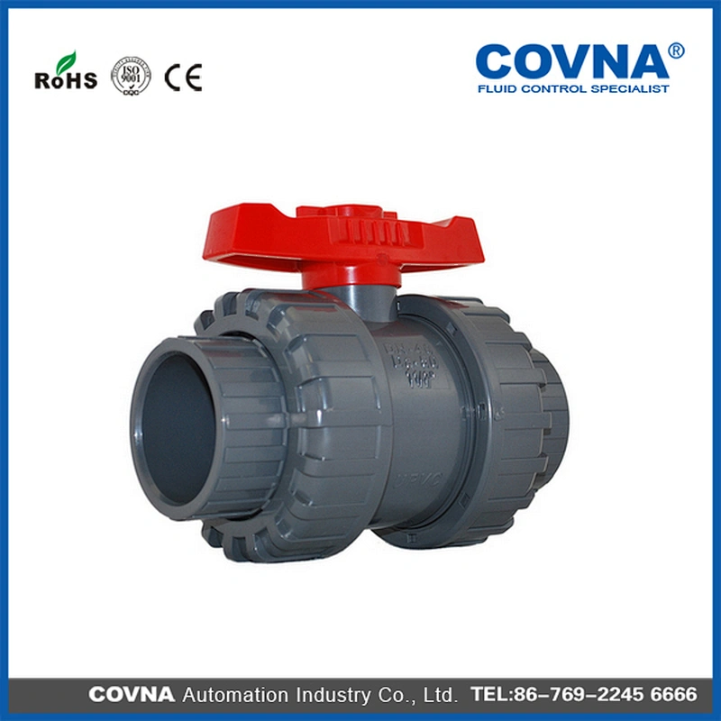 2 Way Double Union Ball Valve / Pipe Fitting for Water