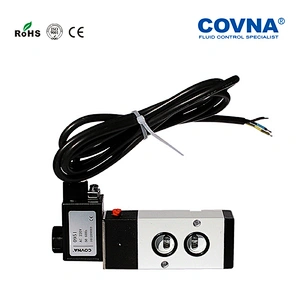 4V210-08 AC220V 5/3 Solenoid Valve Pneumatic Air Valve Solenoid Air Control Valve