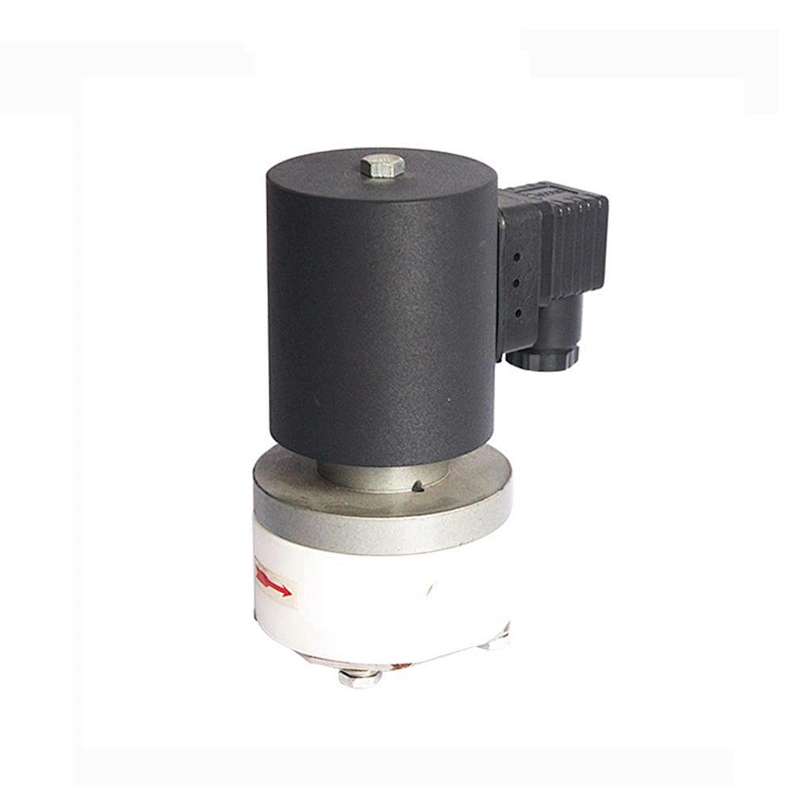 COVNA 2 Way 24VDC Normally Closed Corrosion Resistant PTFE Solenoid Valve for Chemicals