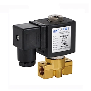 Direct Acting Solenoid Valve Brass 1/2 inch NBR Sealing for Water