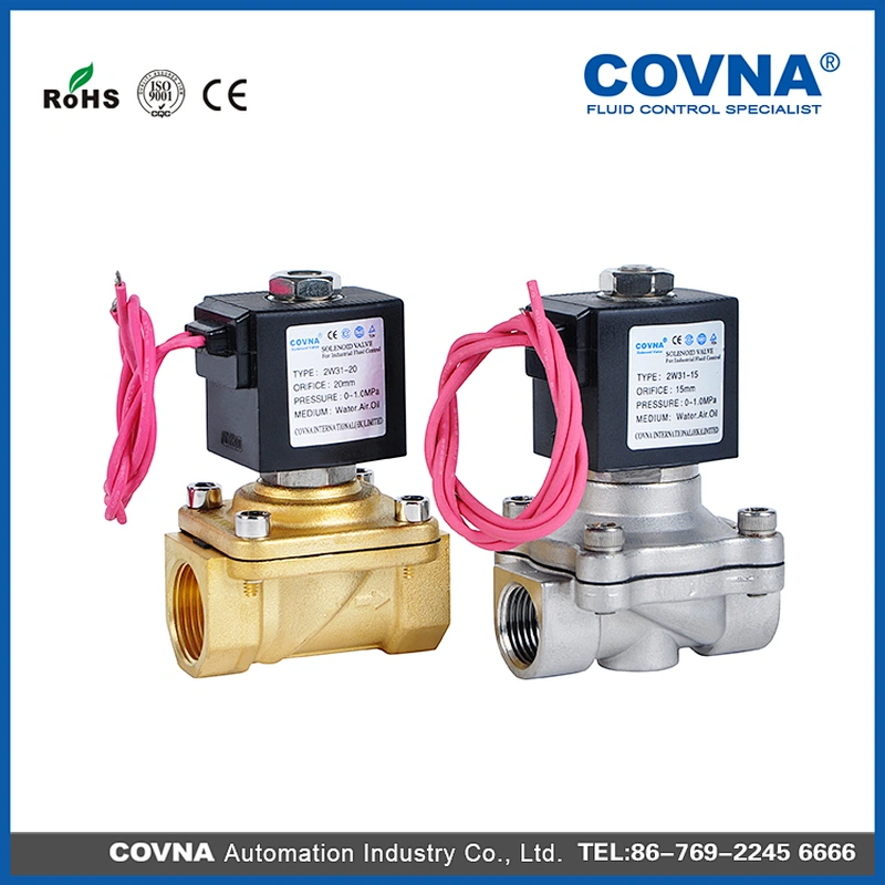 low price 2 inch water 24v solenoid valve