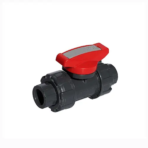 Water Double Union PVC UPVC Iner Thread Ball Valve