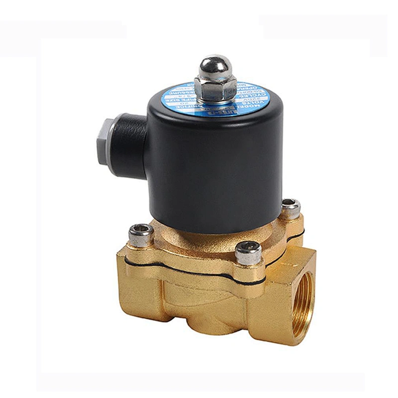 COVNA DN25 1 inch 2 Way 12V 220V Air Electric Brass 2W250 25 Solenoid Valve for Water