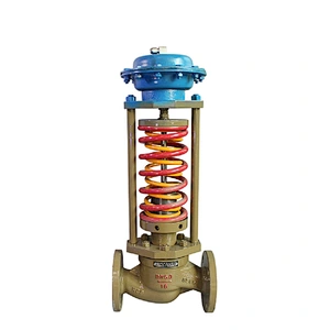 Pressure Regulator Type WCB Flanged Self Regulating Pressure Flow Control Valve