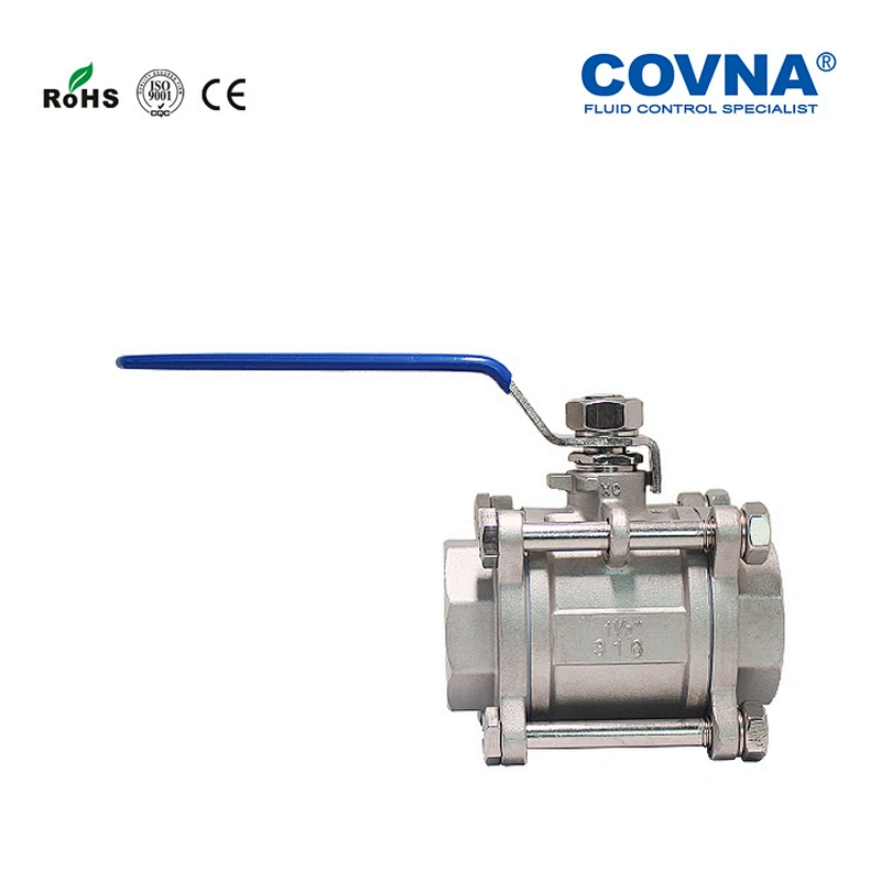 3PC  2000WOG Stainless Steel Ball Valve