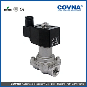 2/2 Way 50 Bar High Pressure Water Pilot Solenoid Valve