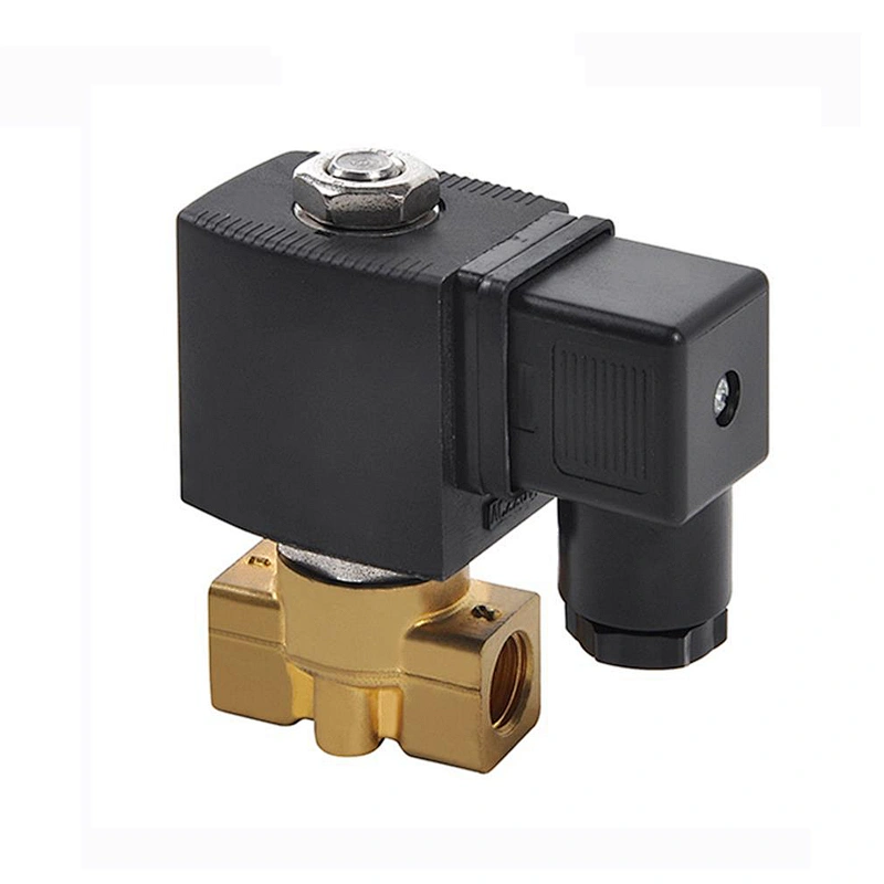 COVNA DN10 3/8 inch 2 Way 24VDC Normally Closed Brass Alcohol Solenoid Valve